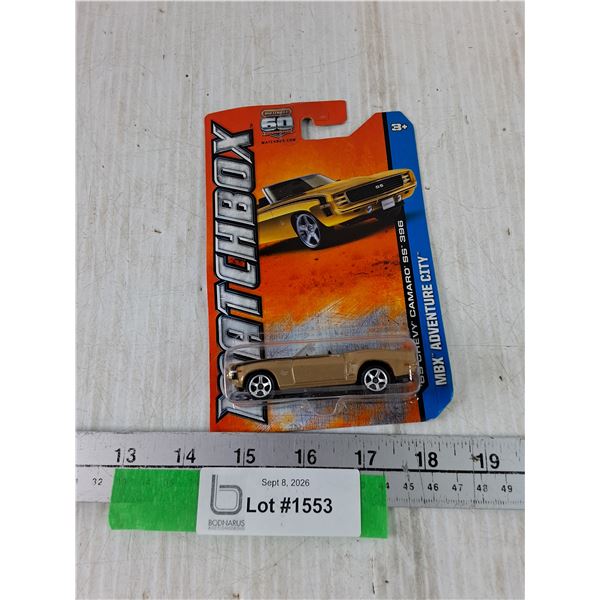 Matchbox MBX 1960 Chevy Camero SS 396 Miniature 1:48 Car Sealed