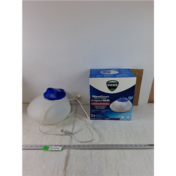Vicks Warm Steam Vapourizer As-Is With Box