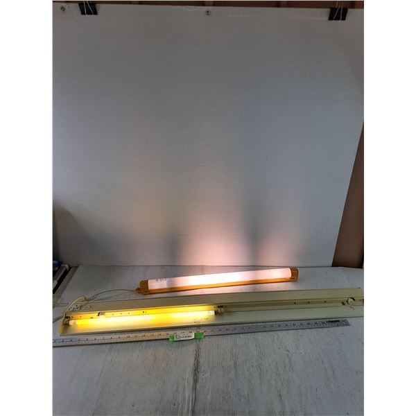 **Bright Stik and GE Lighting Portable Lamp Missing 1 Bulb Both Power On No Shipping