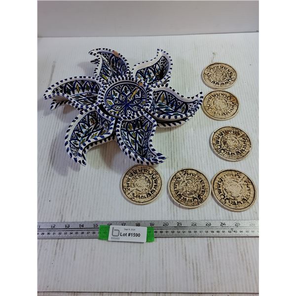 Decorative Food Bowls & Coasters