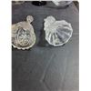 Image 3 : Assorted Glassware & Spoons - (6) Shot Glasses, (5) Wine Glasses, Cup, (2) Glass Bells