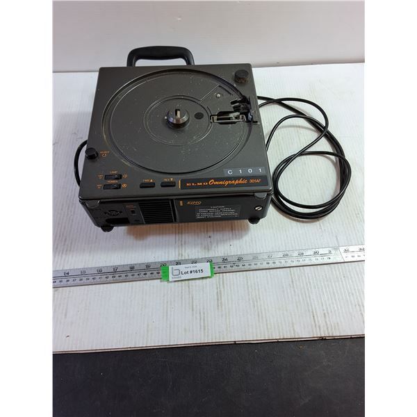 Elmo Omnigraphic 301AF Slide Projector - Tested & Powers On