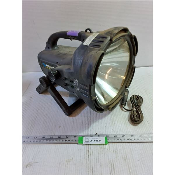 Cyclops 15 Million Candlepower Light - Untested