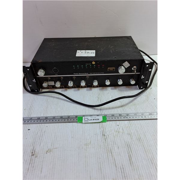 Rauland Spectrum-Master Microphone Mixer - Powers On
