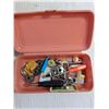 Image 3 : Singer Buttonholer, Needles, Sewing Equipment, Metal Box