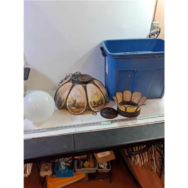 Chandelier, Light Cover & Tote, Pickup Only