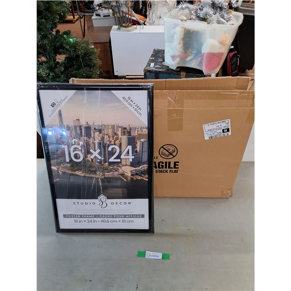 (6) Studio Decor Poster Frames - New