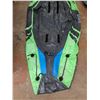 Image 2 : Inflatable Boat & Paddles - As Is, PICKUP ONLY