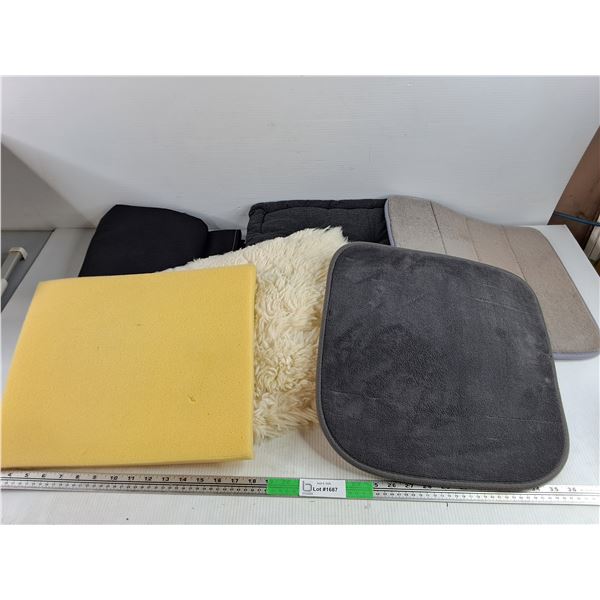 Bathrooms Mats, Seat Cushions, Foam Pad, Fabric