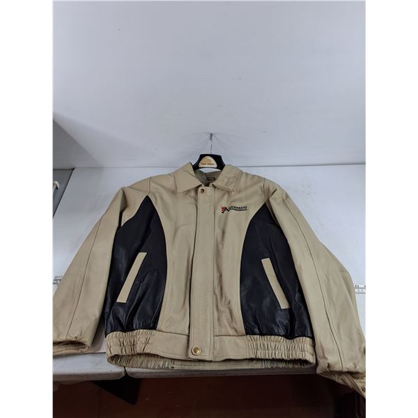 *Anderson Rental & Paving Leather Jacket - Size L
