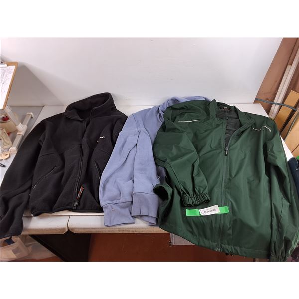 Fleece Jacket, Bunny Hug & Wind Jacket - Size L/ XL