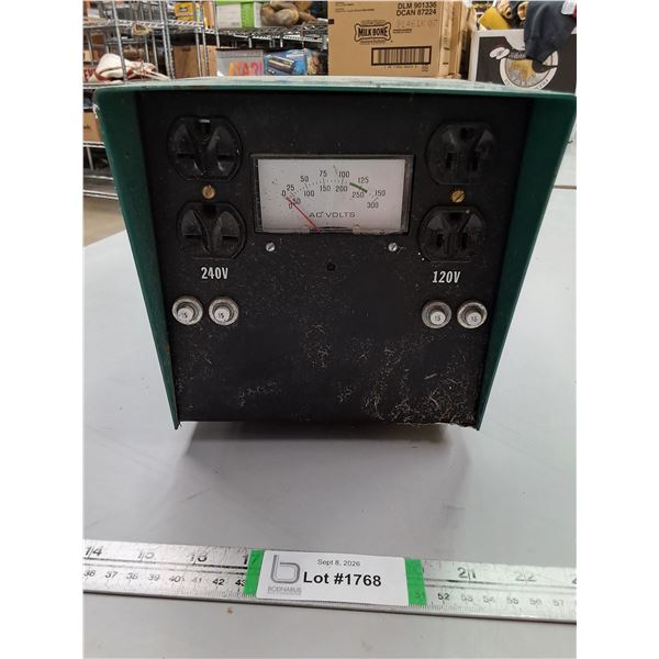 Vintage ONAN Generator Control Panel Box-untested-as is