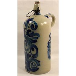 LARGE BLUE WASH JUG - Approx. 14" tall