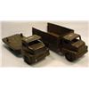 Image 1 : LOT OF 2 VINTAGE STRUCTO ARMY VEHICLES