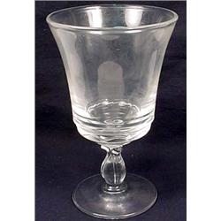 LARGE LOT OF GLASS STEMWARE