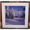 Image 1 : LARGE "TIMBERLINE LODGE" SIGNED PHOTO PRINT BY BEC