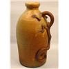 Image 1 : ELK FALLS POTTERY JUG W/ LIZARD HANDLE - Signed JS