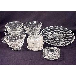 LOT OF FOSTORIA GLASSWARE - Cups, Ashtrays, More!
