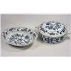 Image 1 : LOT OF 2 BLUE DANUBE CHINA SERVING PIECES - Covere