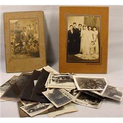LOT OF VINTAGE PHOTOS AND NEGATIVES - Incl. Childr