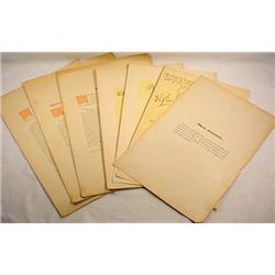 LOT OF HISTORIC LETTERS OF FAMOUS LADIES - Incl. M
