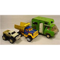 LOT OF 3 TONKA TRUCKS - INCL. VINTAGE