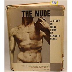 1953 "THE NUDE A STUDY IN IDEAL FORM" HARDCOVER BO