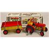Image 1 : VINTAGE KOVAP TRACTOR AND TRAILER IN ORIG. BOX
