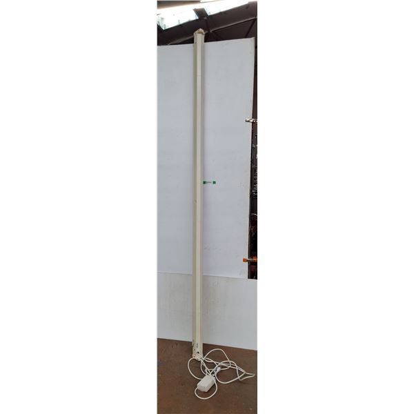 *106" Projector Screen- Powers On, As Is- Can't Ship