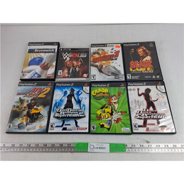 Assorted P2 & P3 Games - Burnout 3, 2k16, Crash, Misc