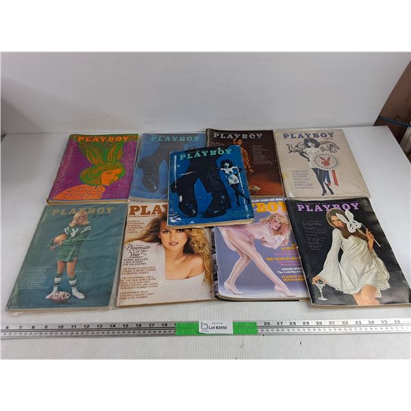 Assorted Playboy Magazines