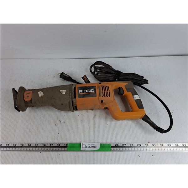 Ridgid Reciprocating Saw - Powers On, As Is