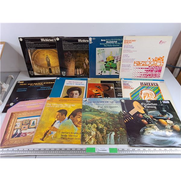 Assorted Vinyl Records - Morton Subotnik, Janet Baker, Neal & Nancy O Doan, Misc
