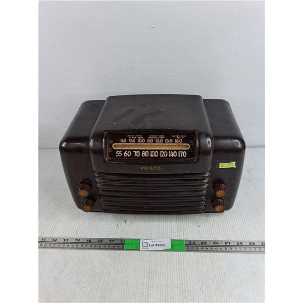 Vintage Philco Radio - As Is