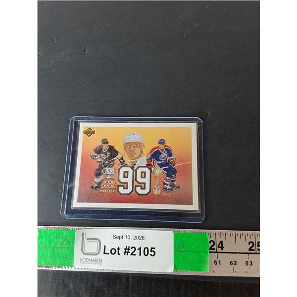 Upper Deck Wayne Gretzky 1991 Card- Can't Authenticate