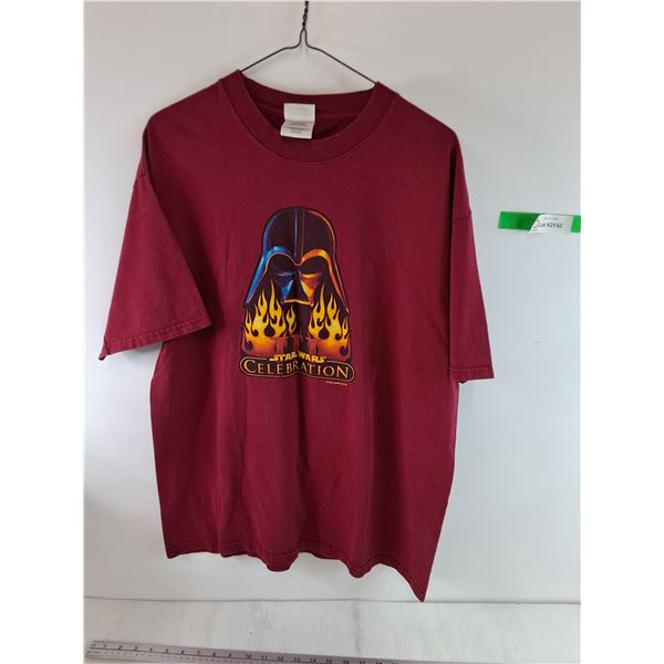 Star Wars Episode III 3 Celebration T-Shirt Adult Large, Indianapolis April 21-24, 2005