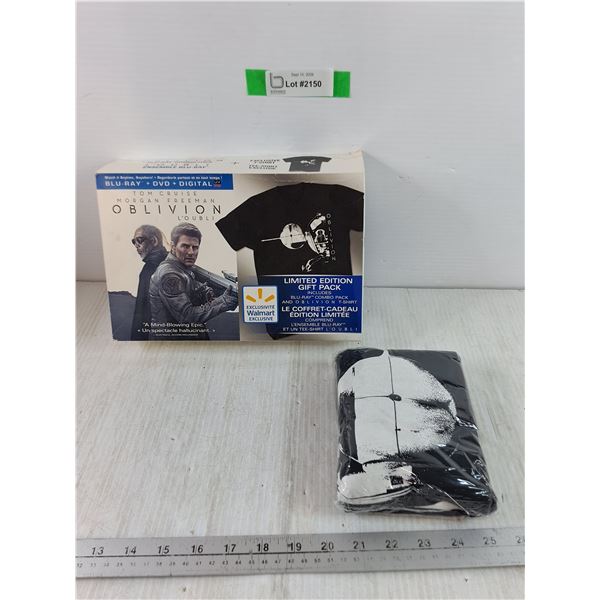 Oblivion Movie Box As-Is with Walmart Exclusive T-Shirt Unknown Size No Movie