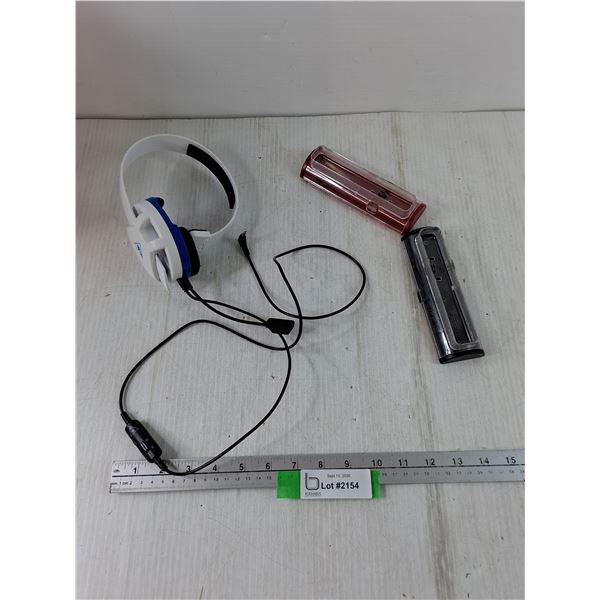 (2) DSL Charging Ports and (1) Turtle Beach Headset Untested As-Is