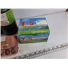 Image 5 : Coleman Propane Tanks, Elbow Pipe, T5 Toilet Chemical, Wall Plug Adapter - PICKUP ONLY