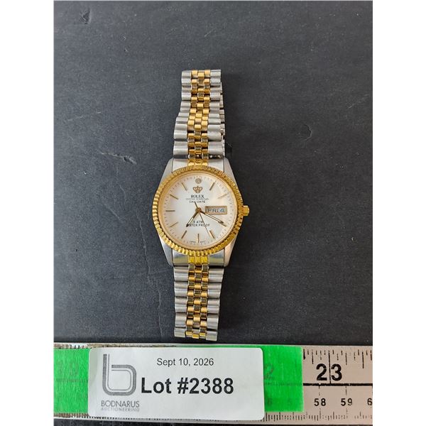 Men's Rolex Watch- As Is, Cannot Authenticate