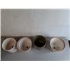 Image 3 : (2) Plastic Watering Cans up to 9.5" & (4) Ceramic Planters