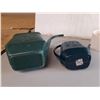 Image 4 : (2) Plastic Watering Cans up to 9.5" & (4) Ceramic Planters