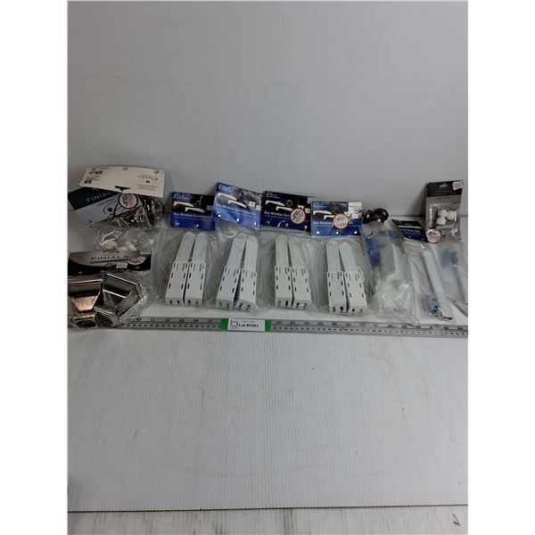 *(4) Bay Window Conversion Kits,(3) Finials,Misc. Hardware