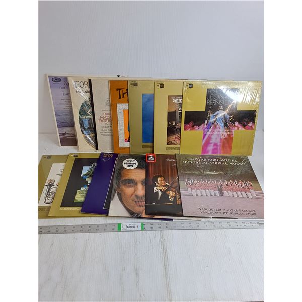 (13) Records Featuring Classical as pictured