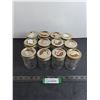 Image 1 : (12) Glass Sealer Jars - Cannot Ship