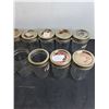 Image 3 : (12) Glass Sealer Jars - Cannot Ship