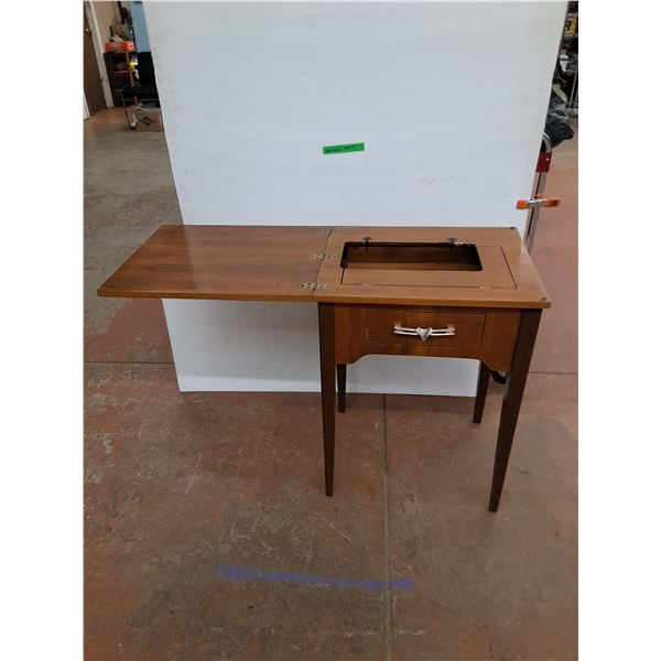 Wooden Sewing Table, Open Measurements 44" x 18" x 30"- Can't Ship