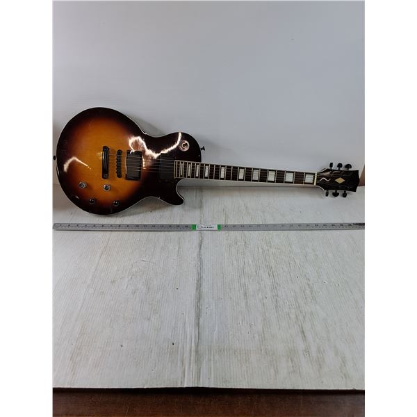 Les Paul-Style Electric Guitar in Classic Sunburst Finish-as is