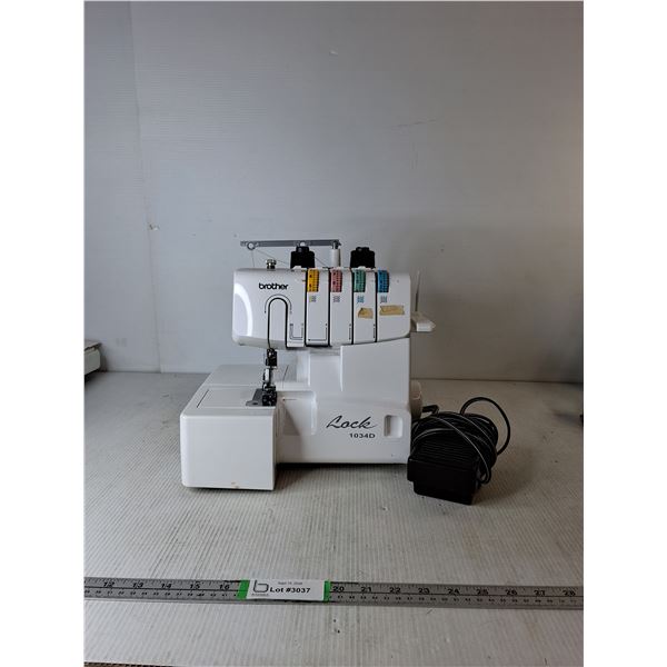 Brother Lock 1034D 3/4-Thread Overlock Serger ( as is, cannot ship))