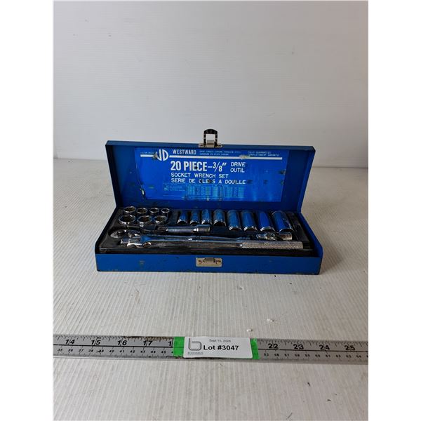 Westward 20 Peice Socket Wrench Set
